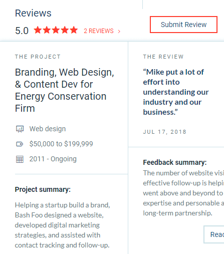 Bash Foo Client Reviews